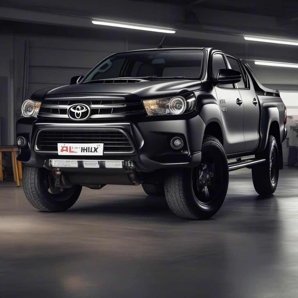 Bảo dưỡng định kỳ Hilux 2015: Thay dầu, kiểm tra động cơ