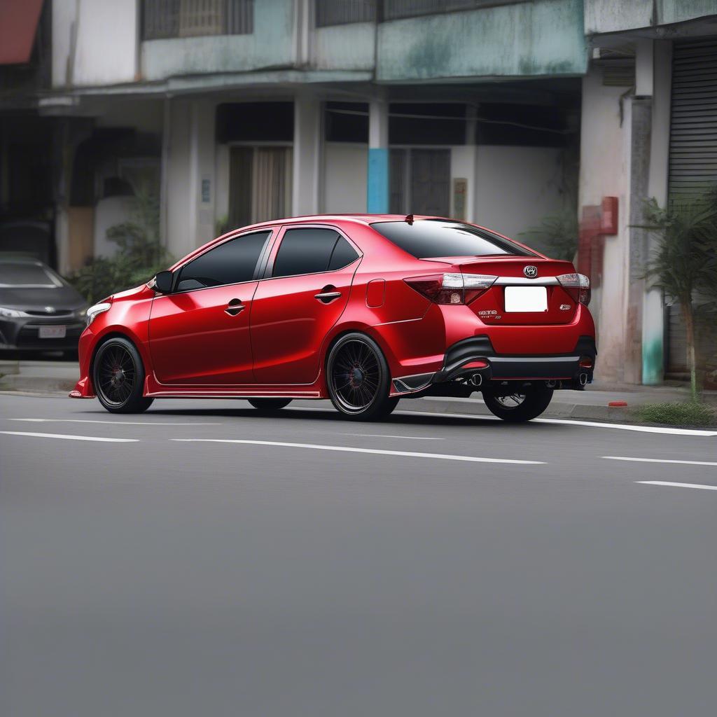 Bodykit Vios 2016 Kiểu Thể Thao