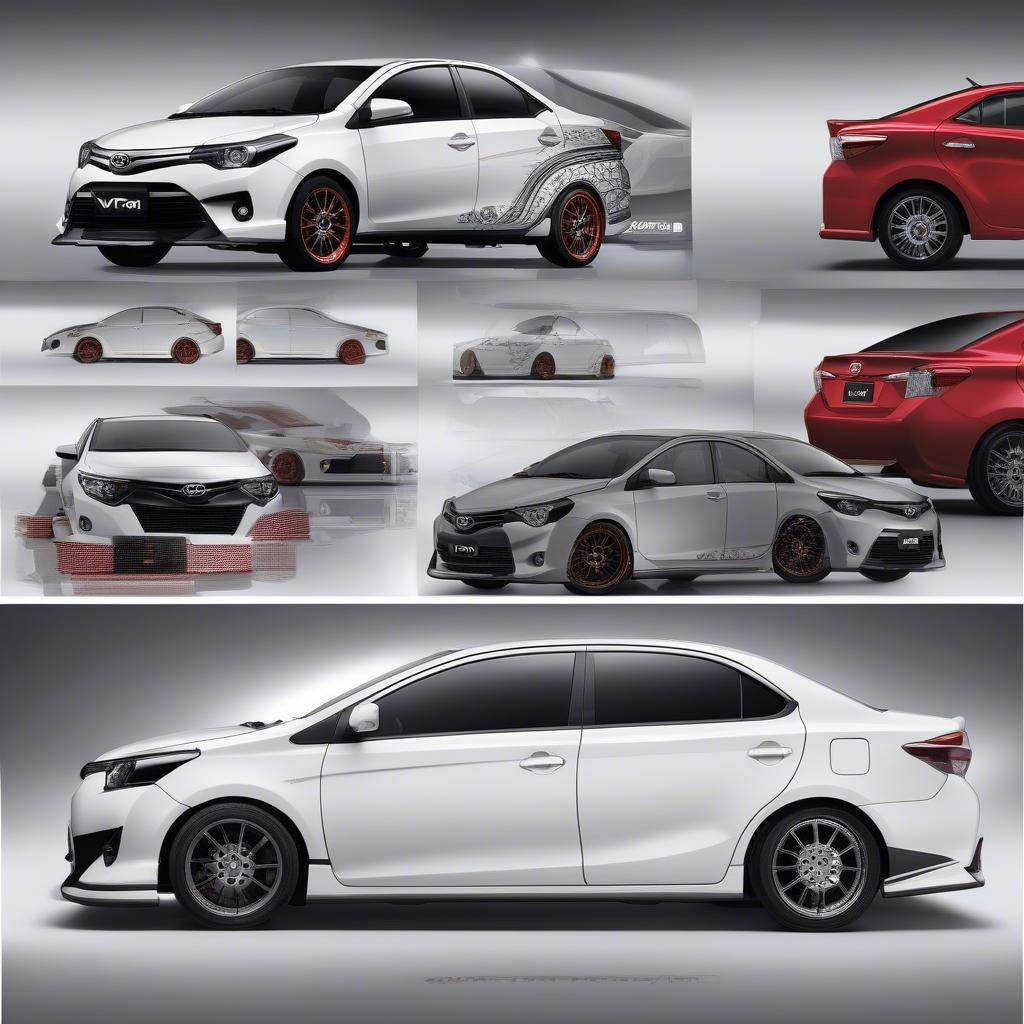 Các loại body kit cho Vios