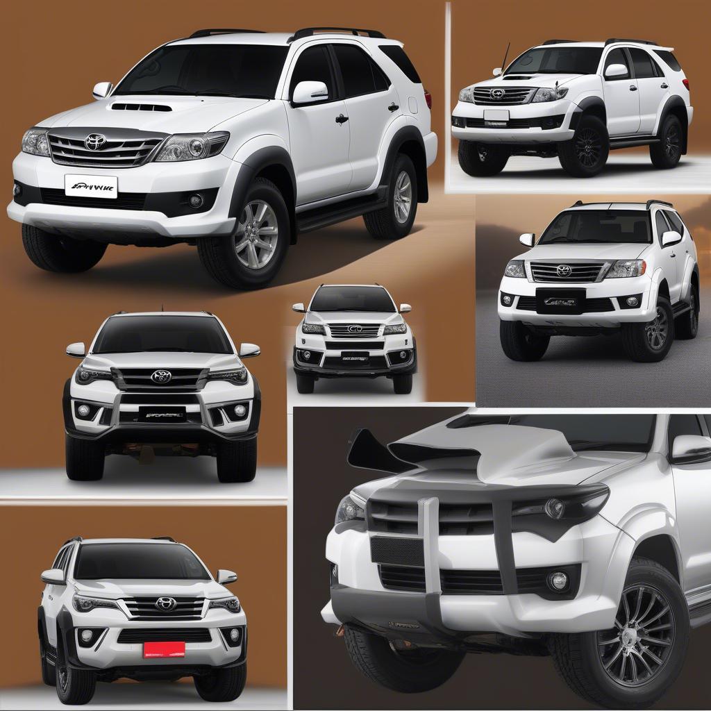 Các Loại Bodykit Ativus Fortuner