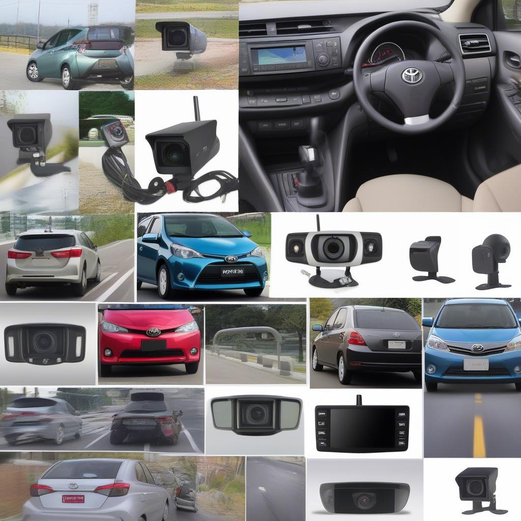 Các loại camera lùi cho Toyota Wigo