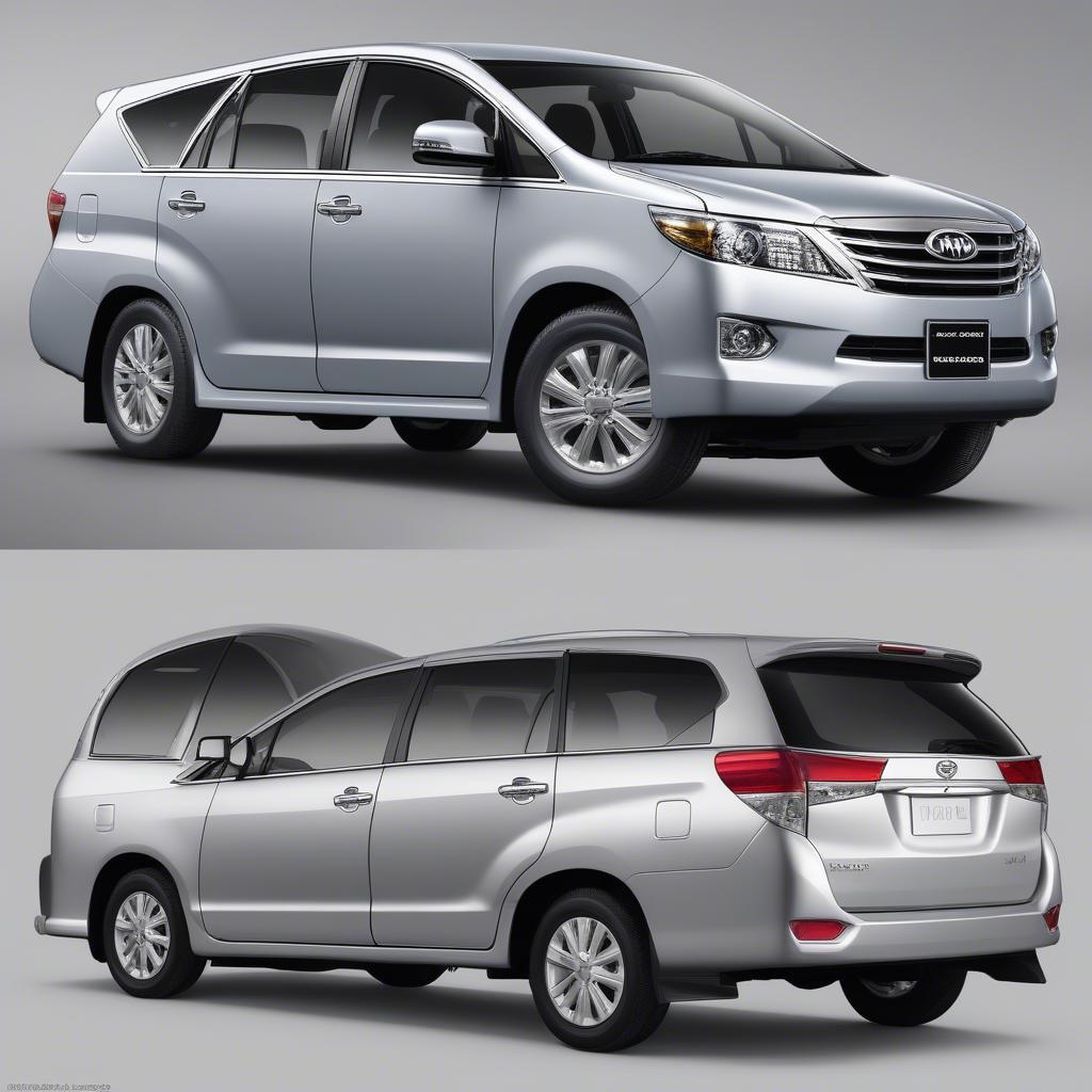 Different versions of the 2014 Innova