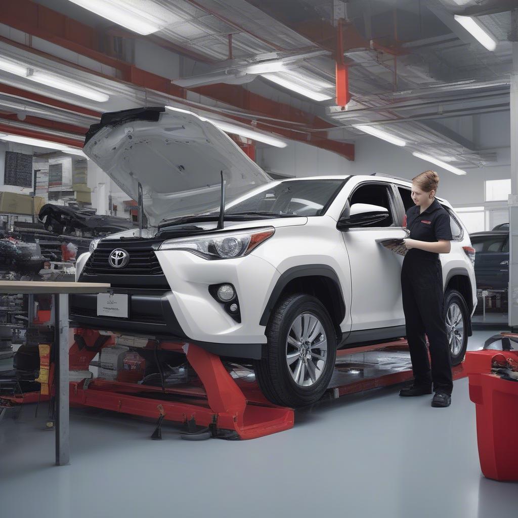 Chính sách bảo hành xe mới của Toyota