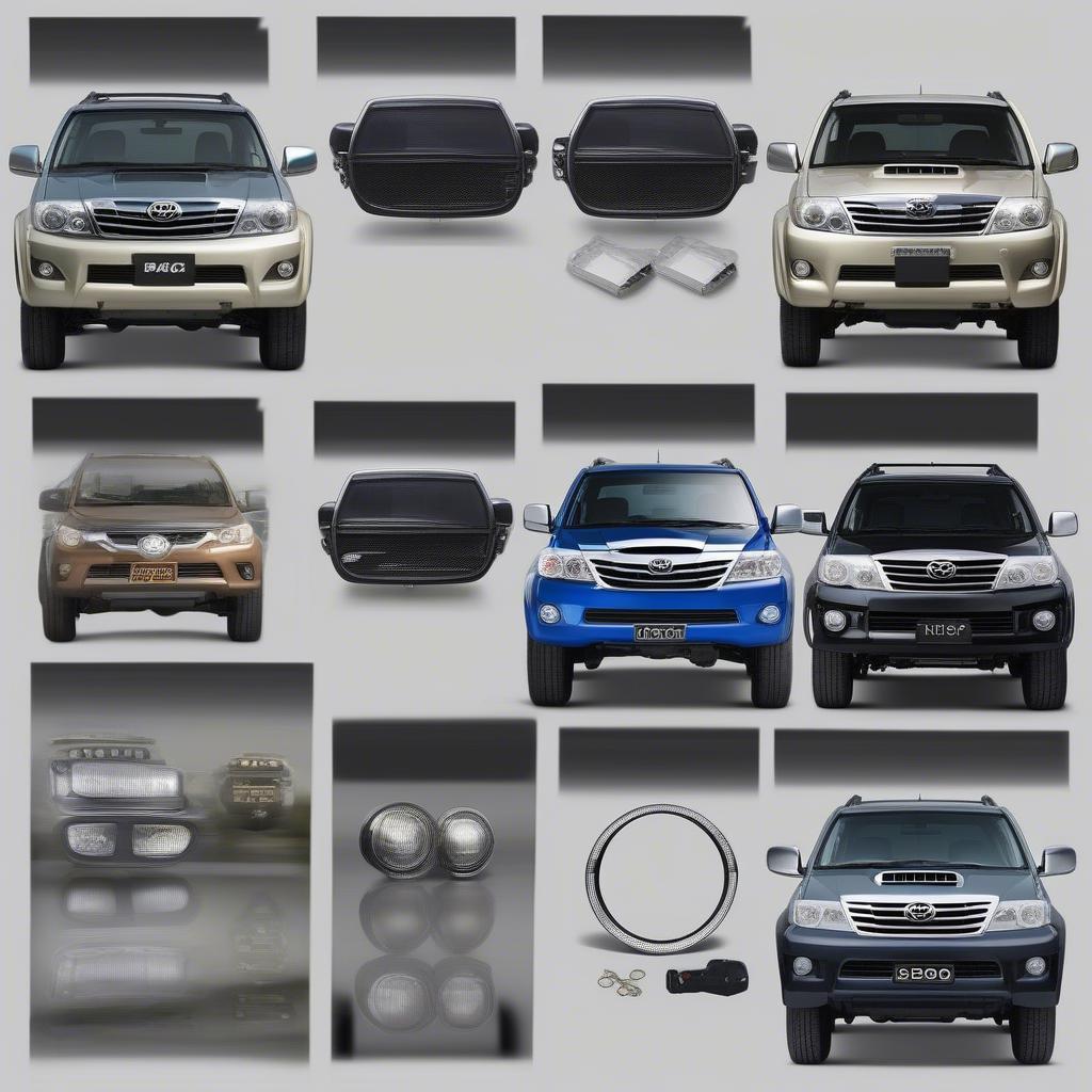 Cách chọn đèn cản trước Fortuner 2009 phù hợp với nhu cầu và ngân sách.