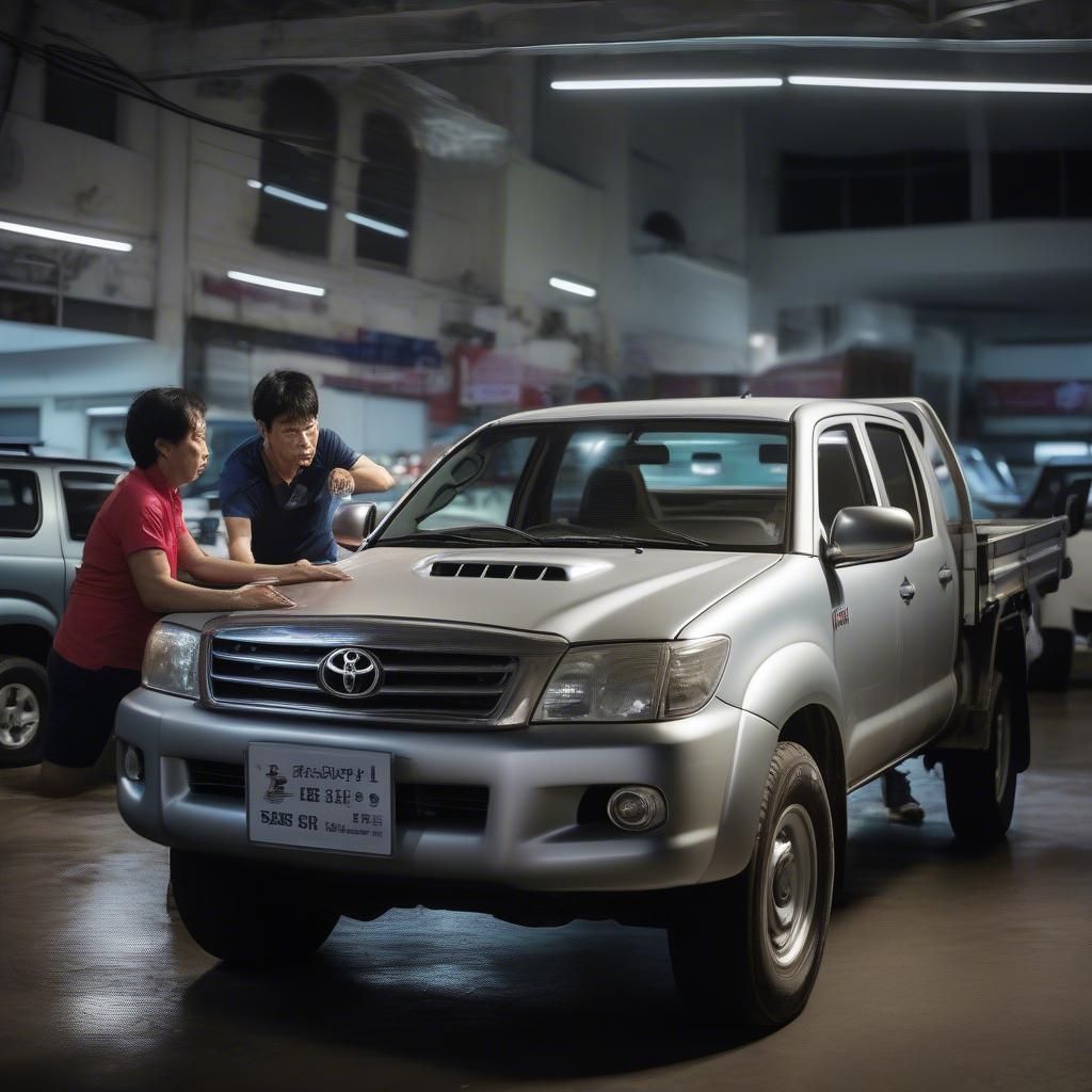 Chọn xe Hilux cũ tại HCM