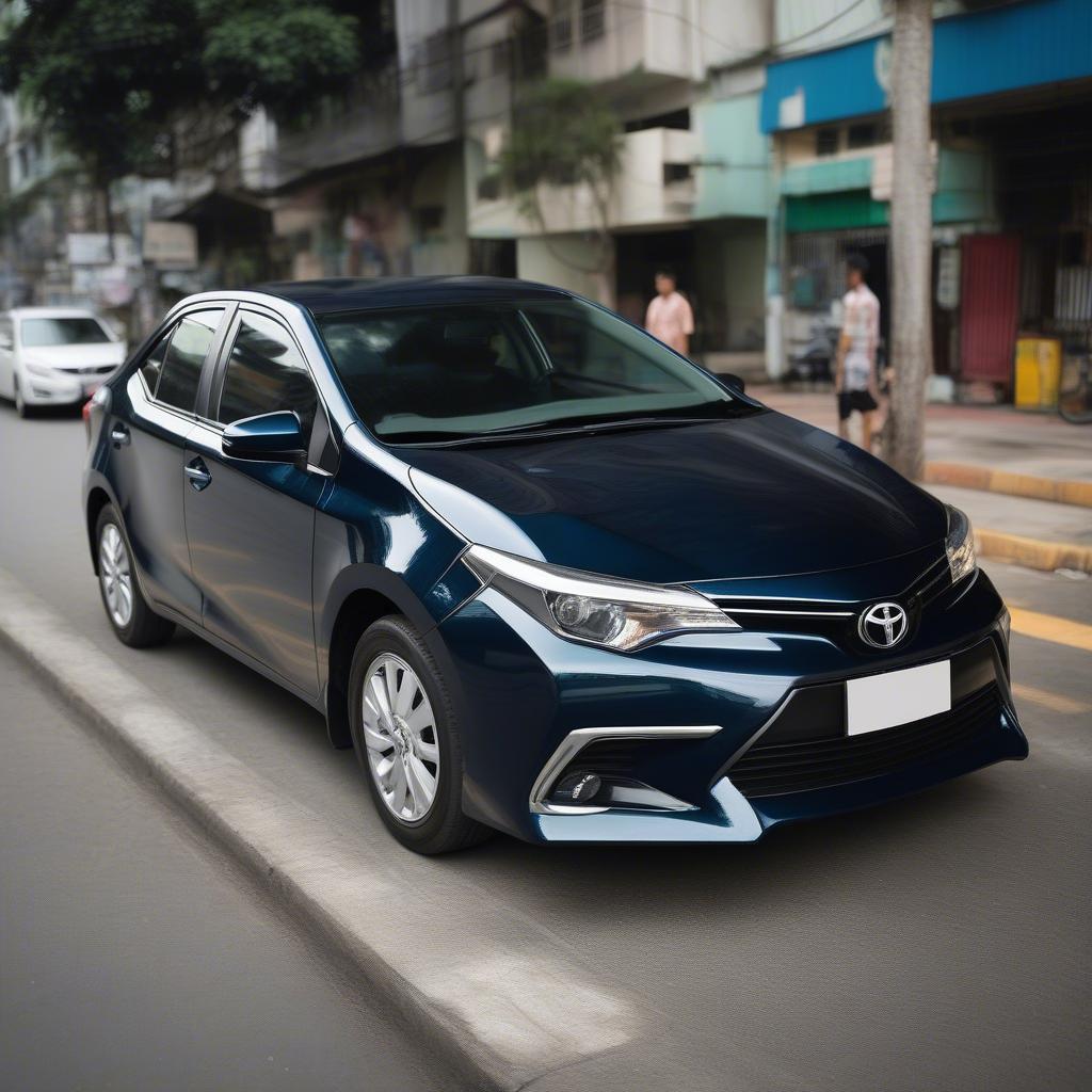 Chữ nổi Corolla nâng tầm phong cách