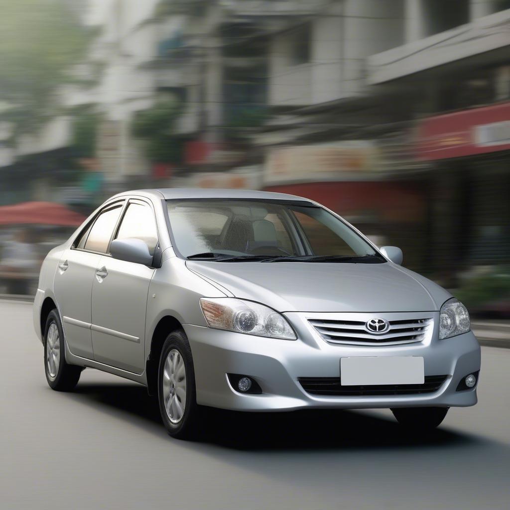 Ngoại thất Corolla Altis 2007