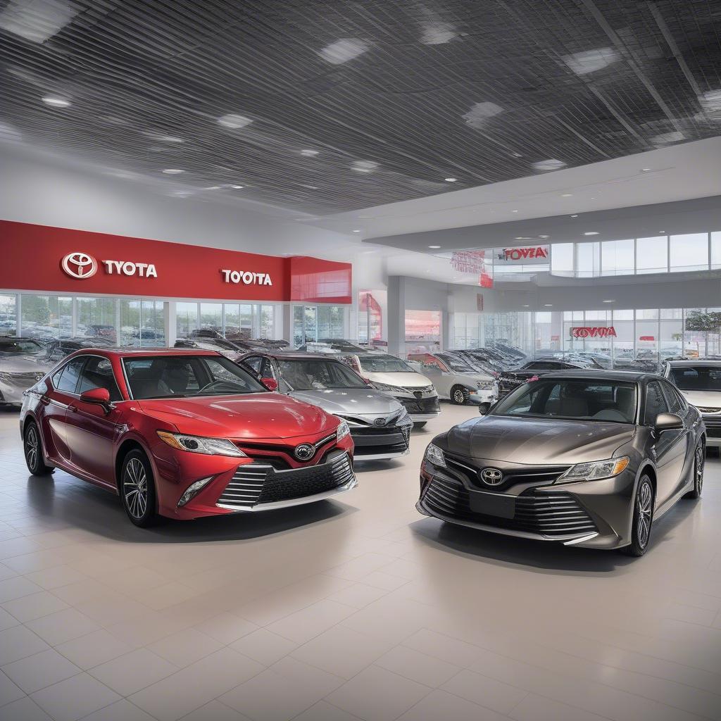 Đại lý Toyota uy tín tại Moncton với không gian trưng bày xe sang trọng