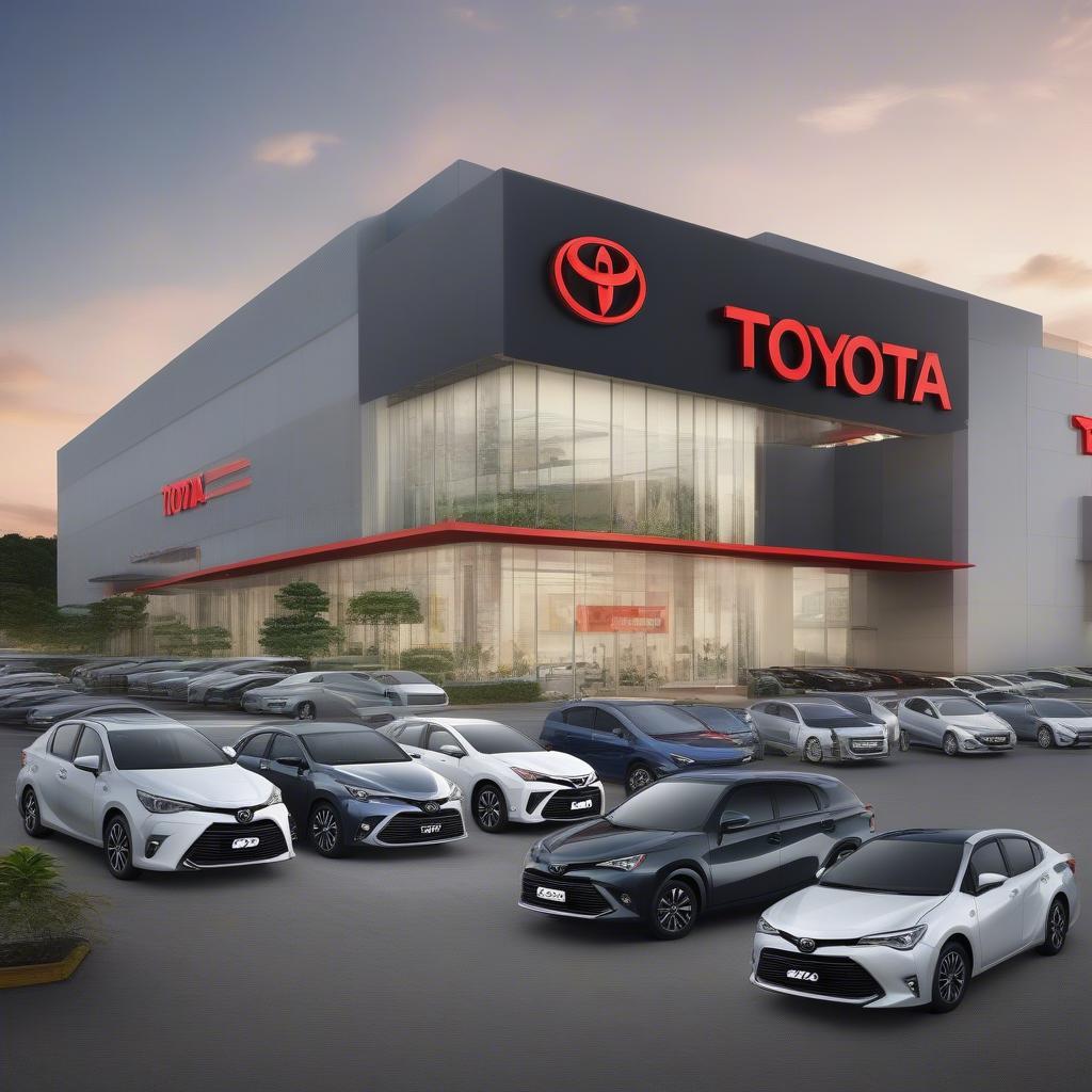 Đại lý Toyota Xuân Phương