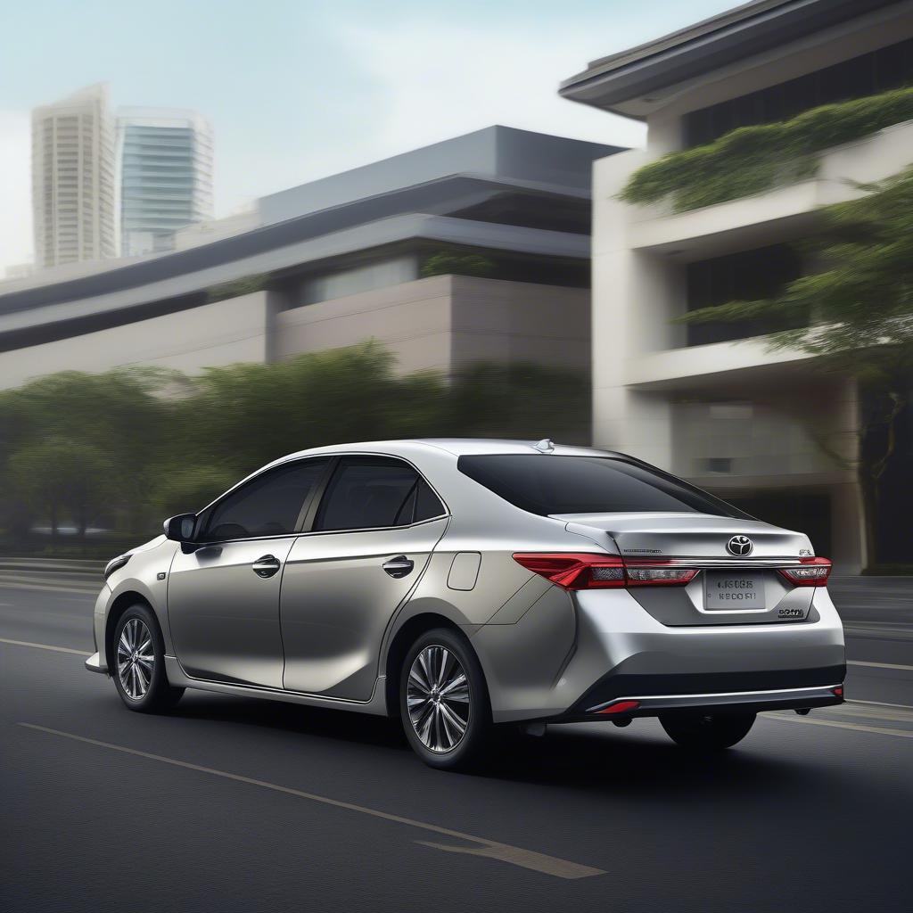 Đánh giá ngoại thất Toyota Altis 2019