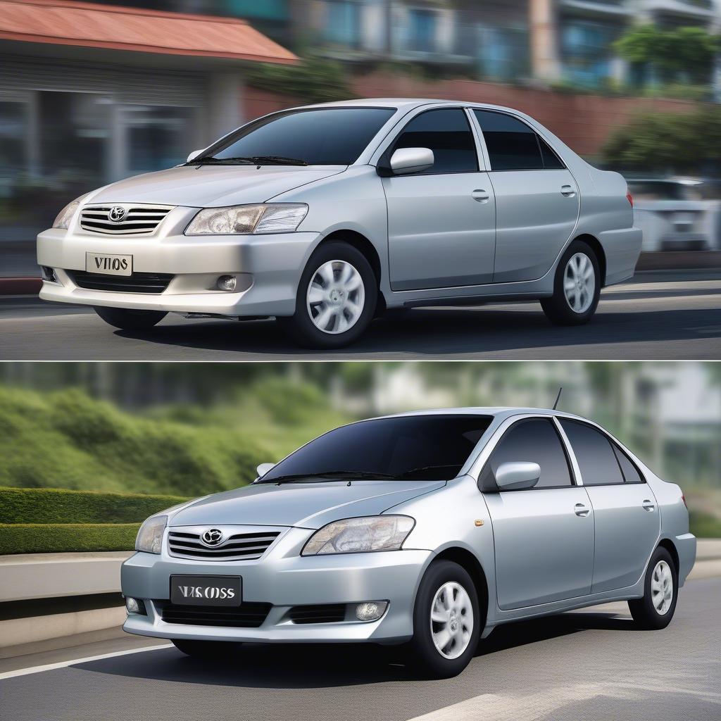 Đánh giá ngoại thất Vios 2003