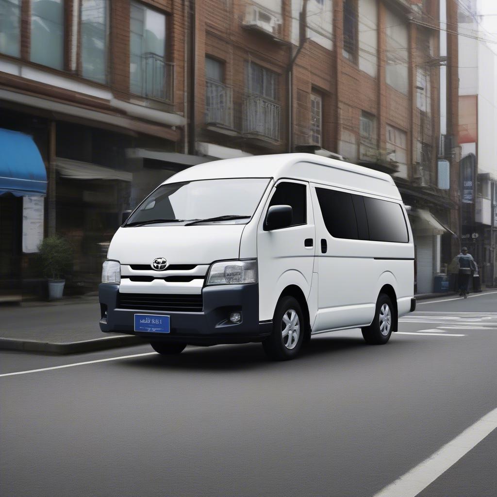 Đánh giá Toyota Hiace 2012: Ngoại thất