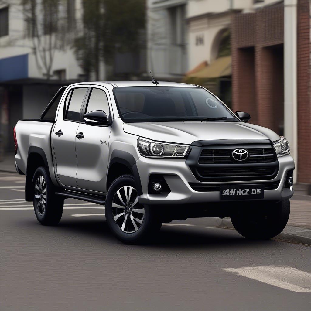 Đánh giá ngoại thất Toyota Hilux 2.4 E 4x2 AT