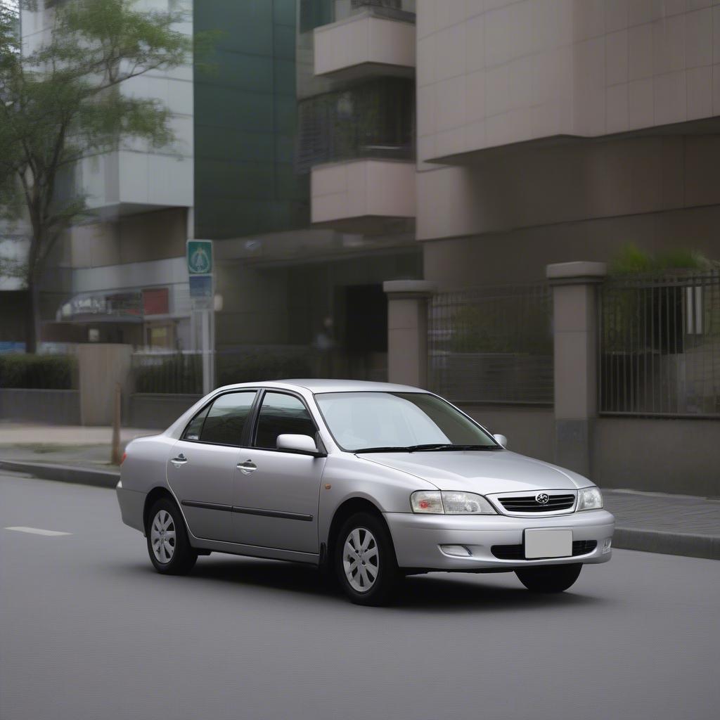 Đánh giá ngoại thất xe Corolla J 2003