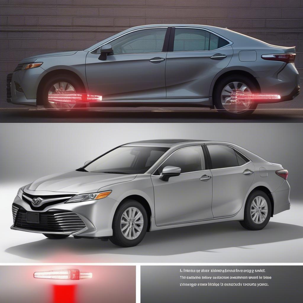 Đèn phanh Camry luôn sáng hoặc không sáng: Nguyên nhân và cách xử lý