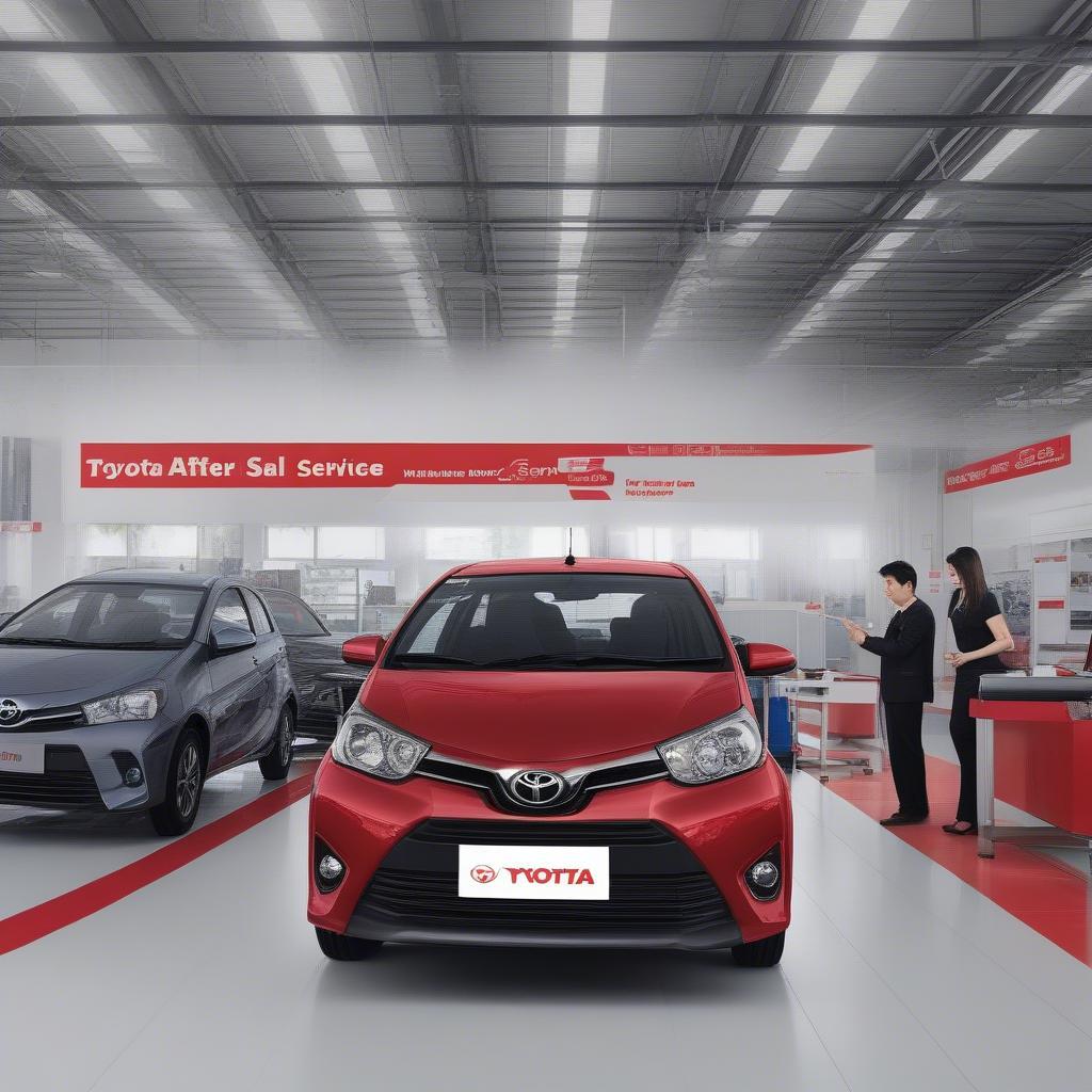 Dịch vụ hậu mãi Toyota Xuân Phương