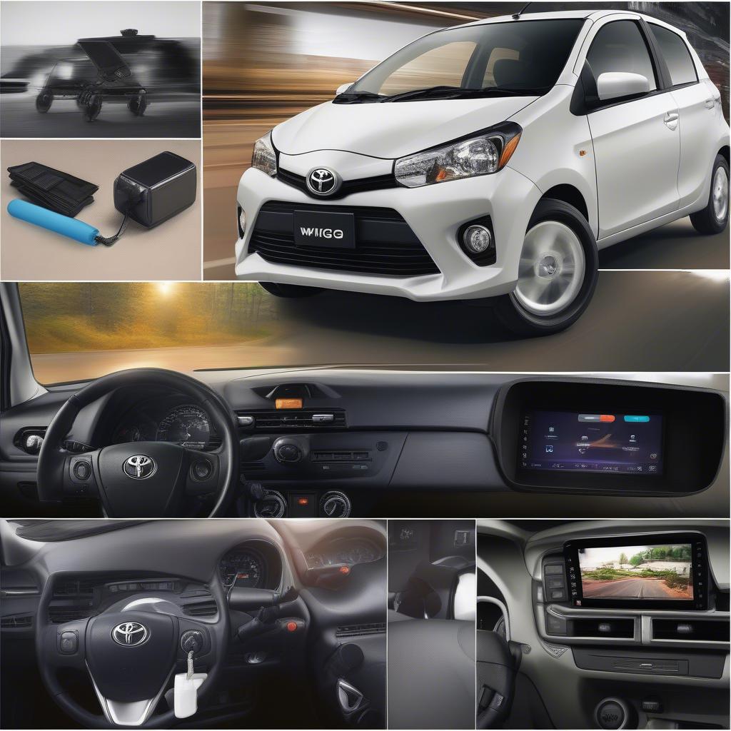 Đồ chơi xe Toyota Wigo nâng tầm trải nghiệm