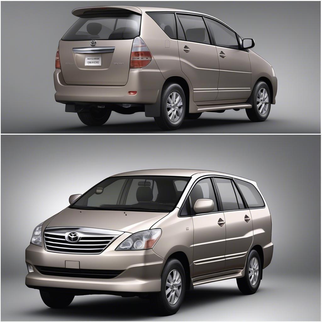 Đỗ xe Innova 2009 trong không gian hẹp