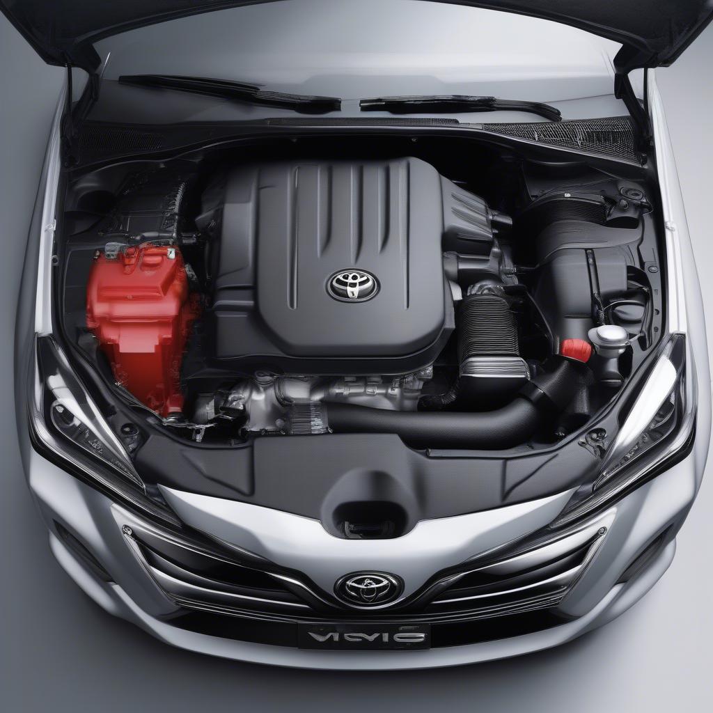 Động cơ 1.5L của Toyota Vios 2018 E, mạnh mẽ và tiết kiệm nhiên liệu, cùng hộp số CVT cho khả năng vận hành mượt mà.