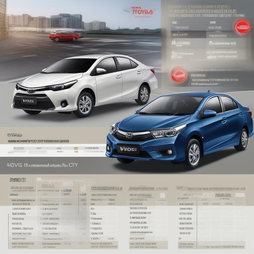 Động cơ của Toyota Vios và Honda City