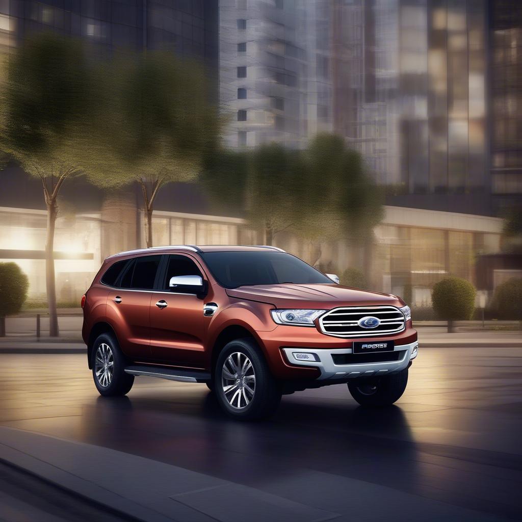 Ford Everest Ngoại Thất Hiện Đại