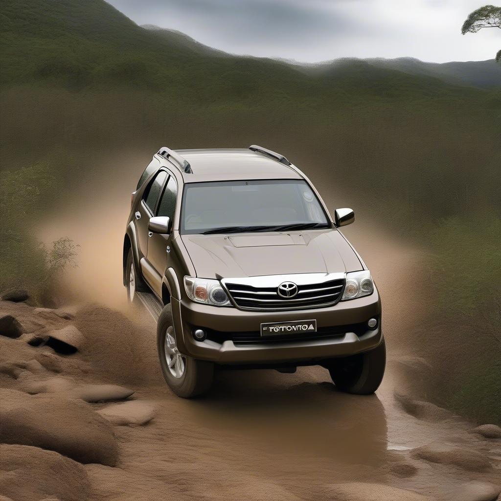 Fortuner 2008 máy dầu offroad