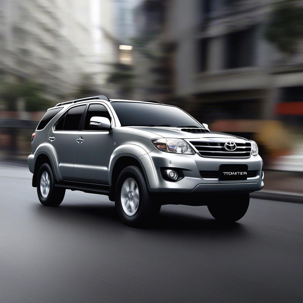 Fortuner 2008 máy xăng thiết kế ngoại thất