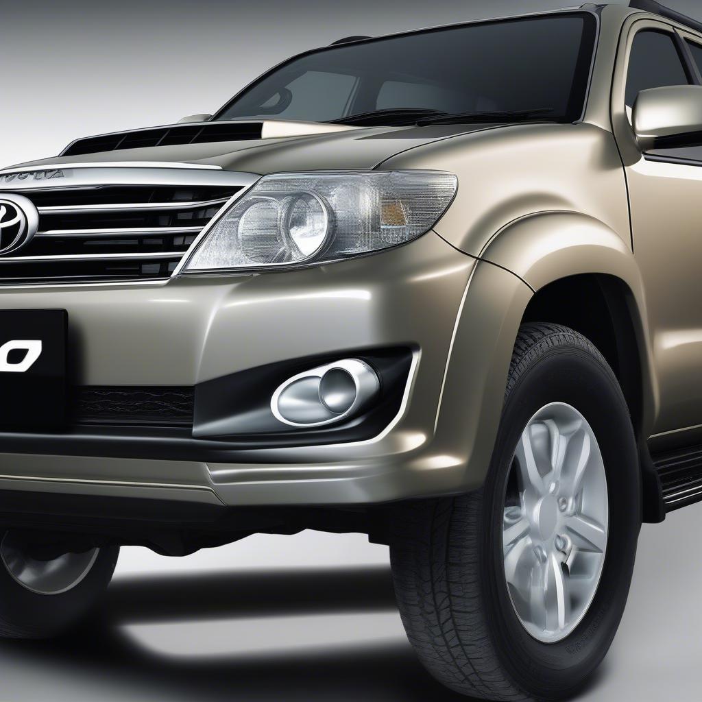 Toyota Fortuner 2012 Diesel Exterior