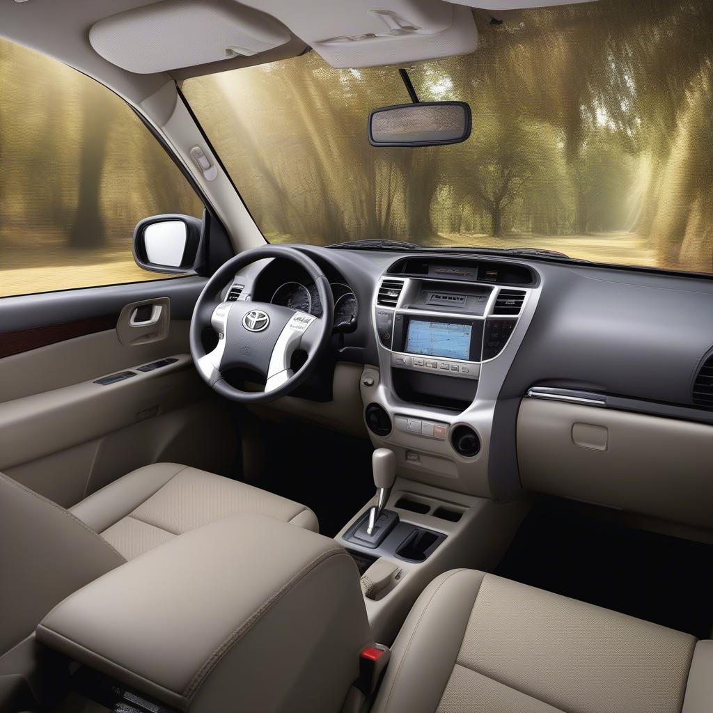 Toyota Fortuner 2012 Diesel Interior