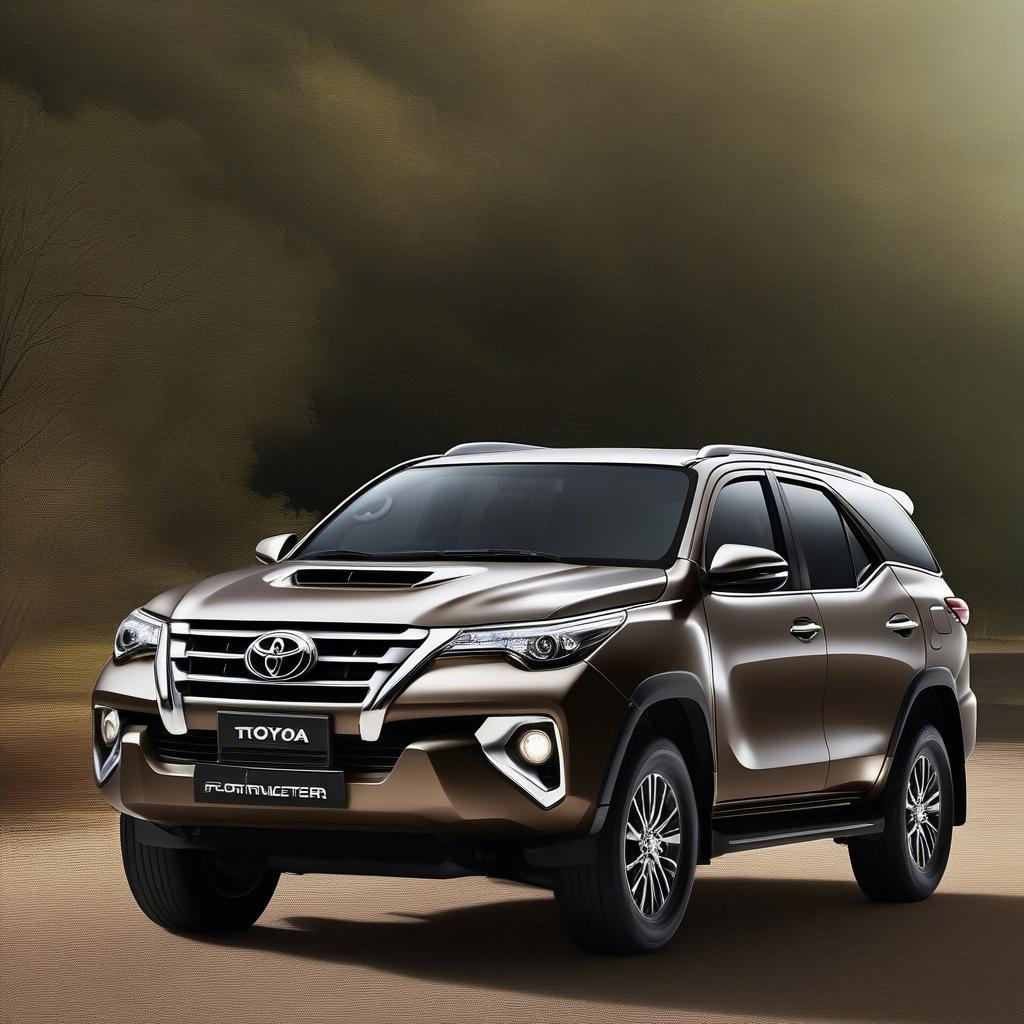 Ngoại thất xe Fortuner 2015 máy dầu mạnh mẽ và nam tính