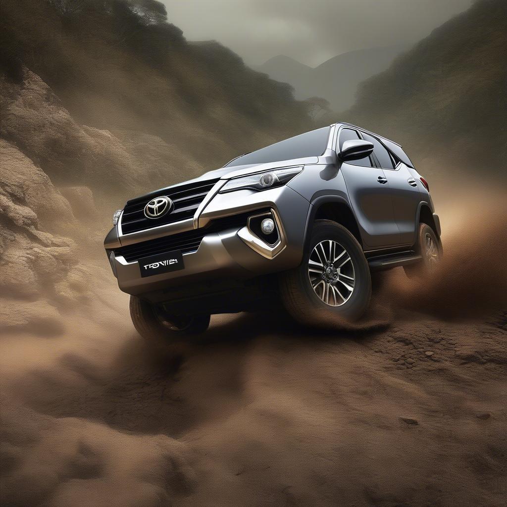 Fortuner 2018 máy dầu vượt địa hình hiểm trở