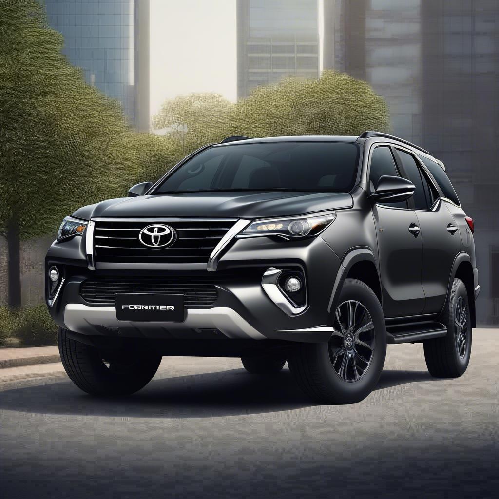 Fortuner 2019 máy dầu giá rẻ nhất: Ngoại thất