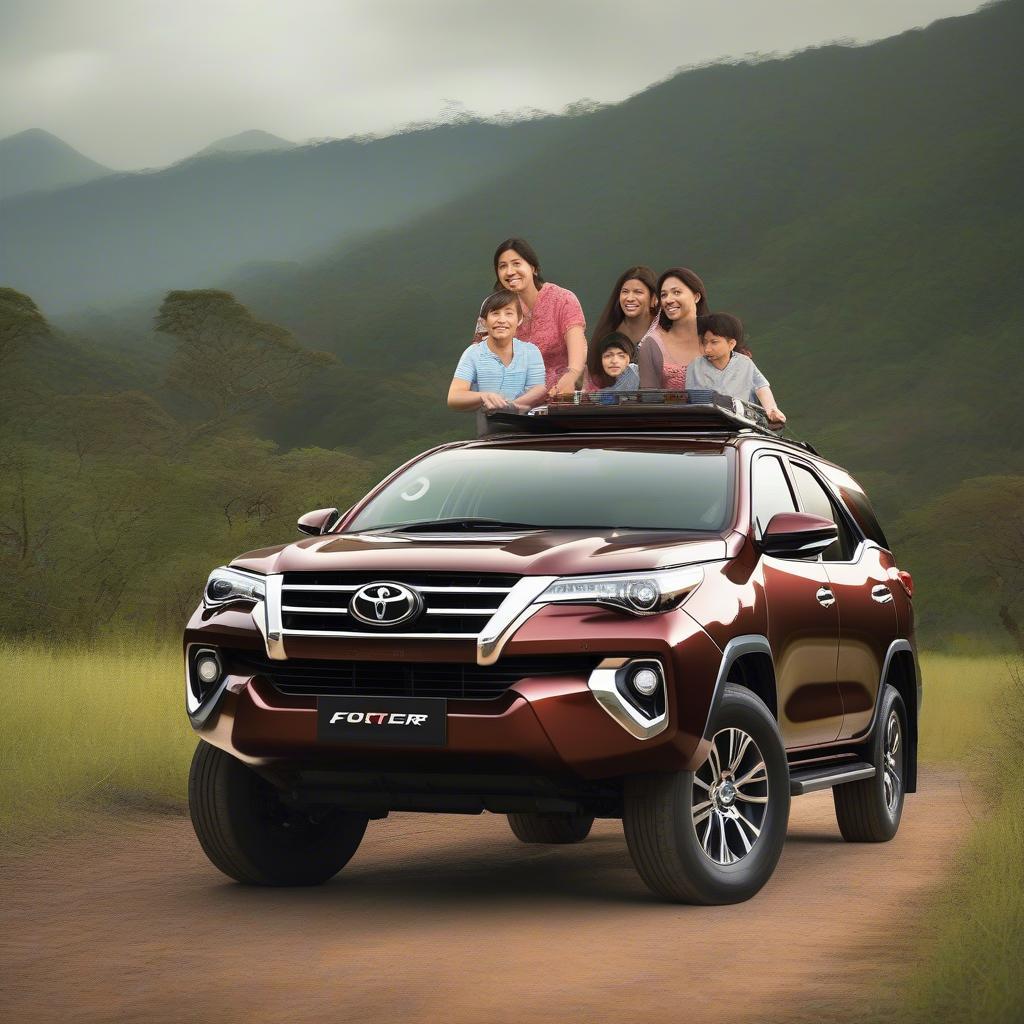 Fortuner AT Diesel - lựa chọn hoàn hảo cho gia đình