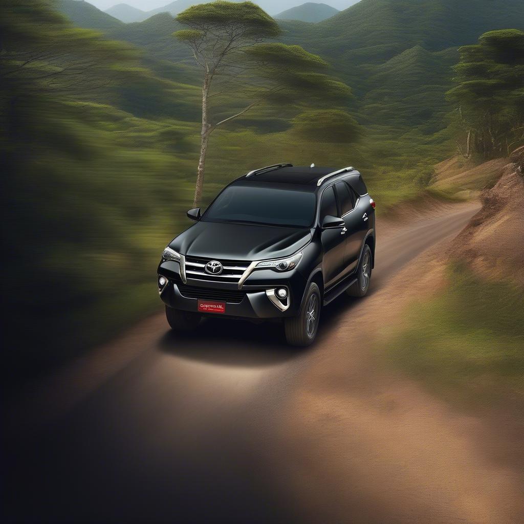 Fortuner trên Đường Đèo Đà Lạt