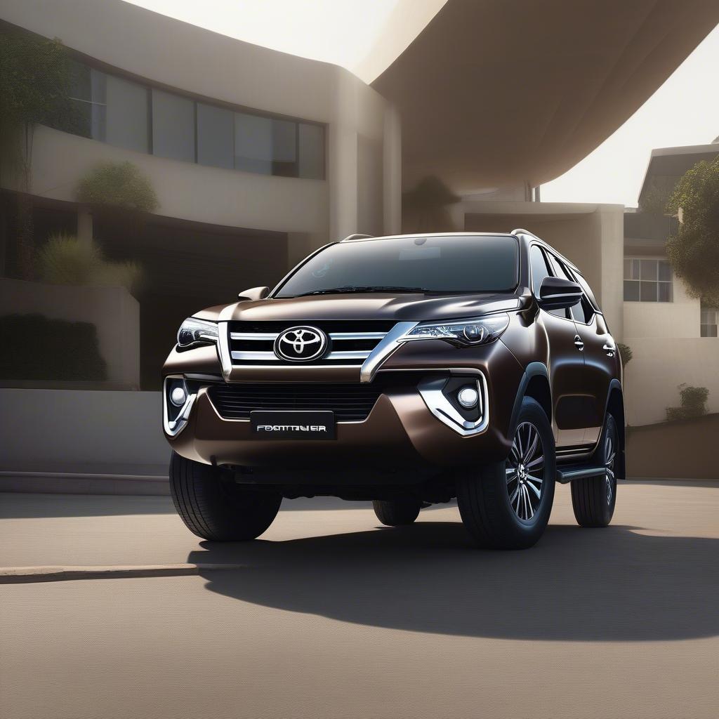 Ngoại thất Fortuner mới