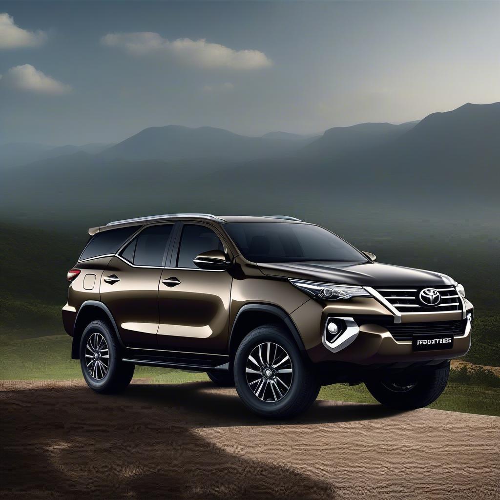 Ngoại thất đẳng cấp của Toyota Fortuner Phumyhung