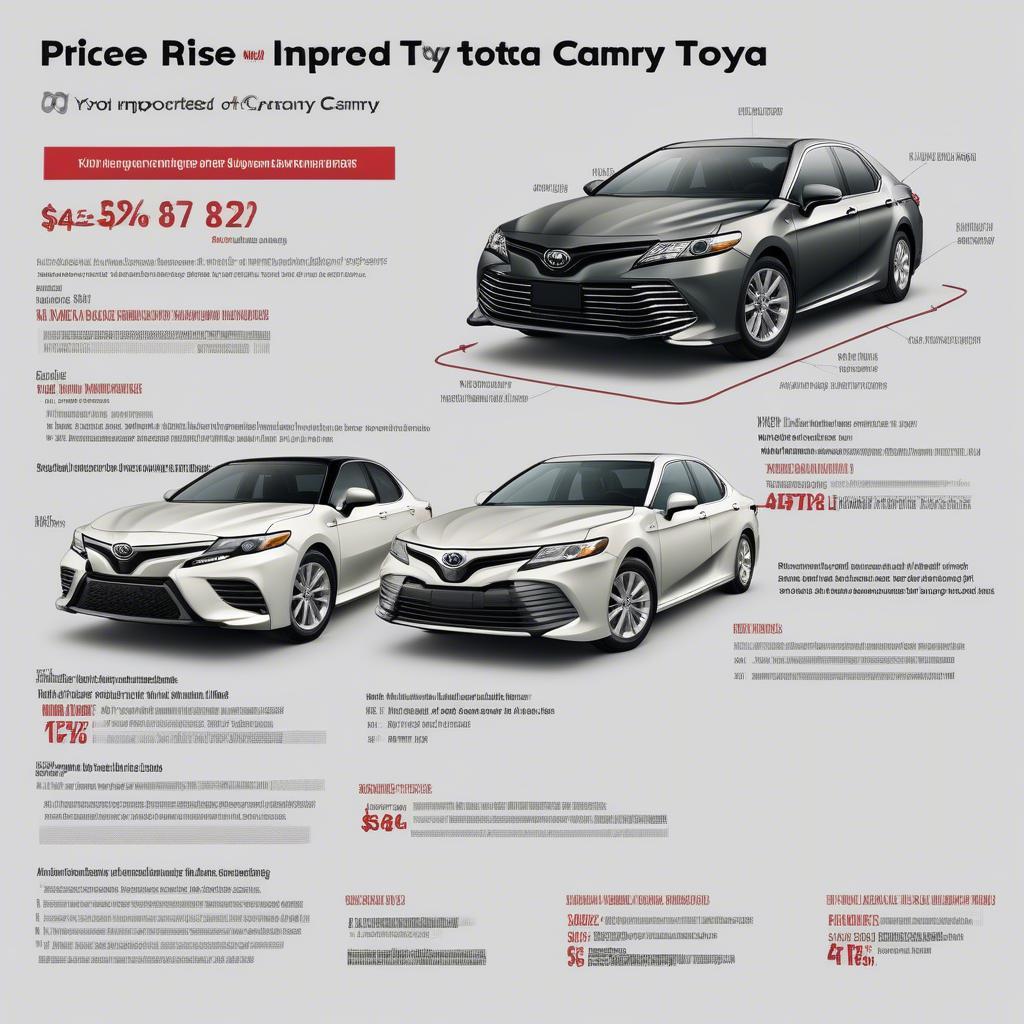 Giá bán và chính sách hậu mãi của Toyota Camry