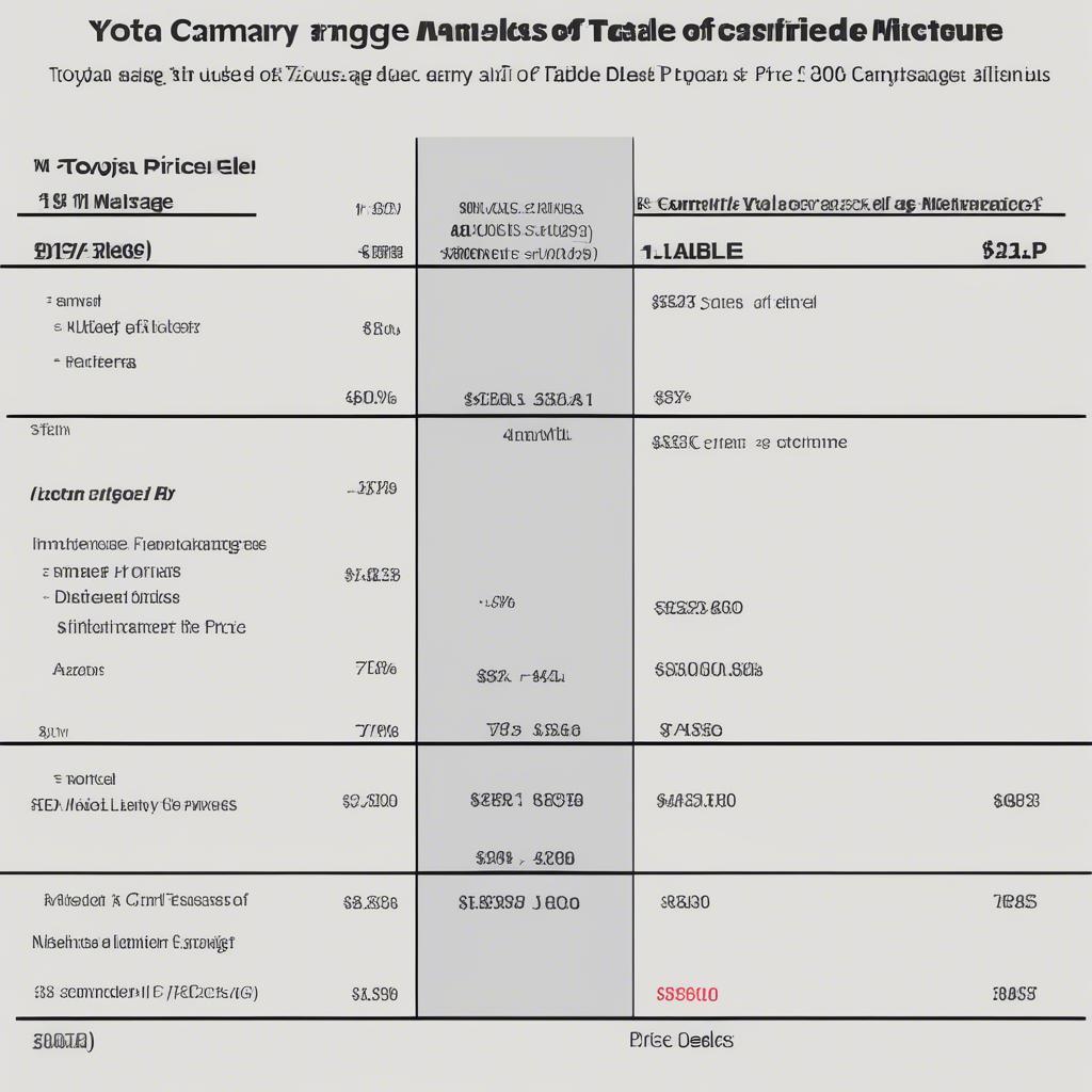 Giá Camry XLE 2019 trên thị trường