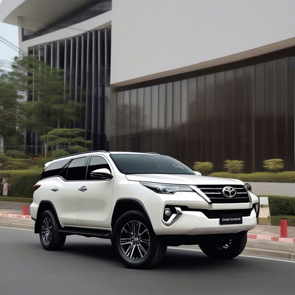 Giá lăn bánh Fortuner 2019 tại Toyota Xuân Phương