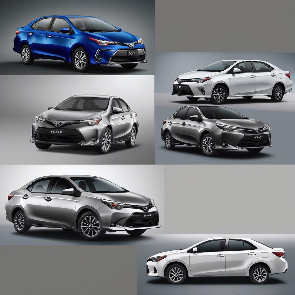 Toyota Corolla Altis 2018 different versions