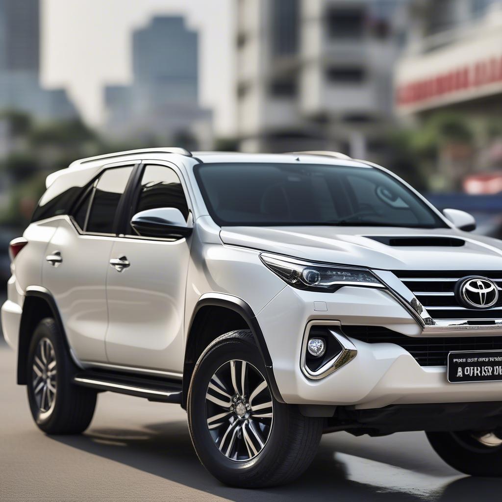 Giá xe Fortuner 2018 lăn bánh biển số TP.HCM