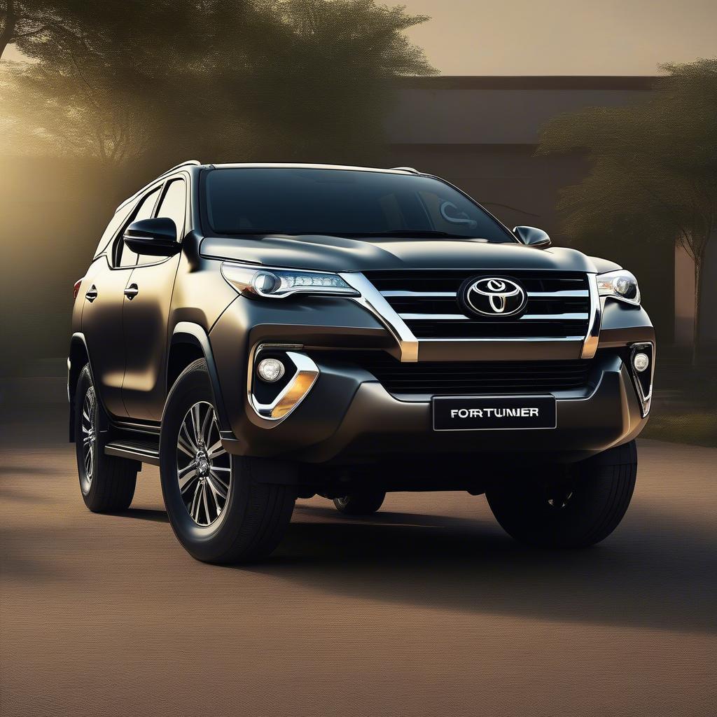 Giá xe Fortuner 2018 máy dầu - Hình ảnh ngoại thất