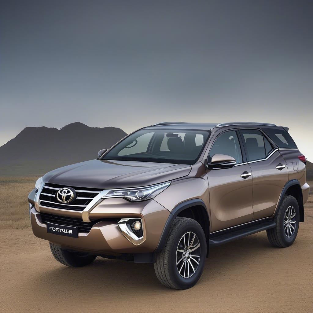 Giá xe Fortuner hợp lý và cạnh tranh