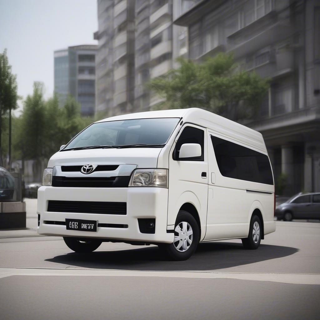 Toyota Hiace 16 chỗ 2014 ngoại thất