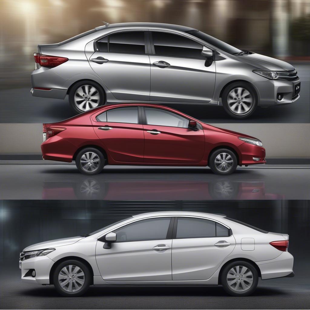 So sánh ngoại thất Honda City và Toyota Vios