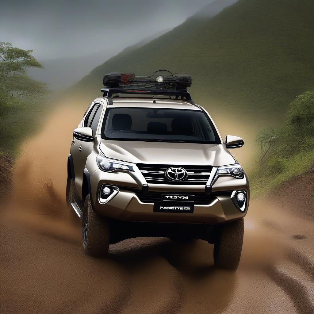 Khả năng Off-road của Fortuner máy dầu