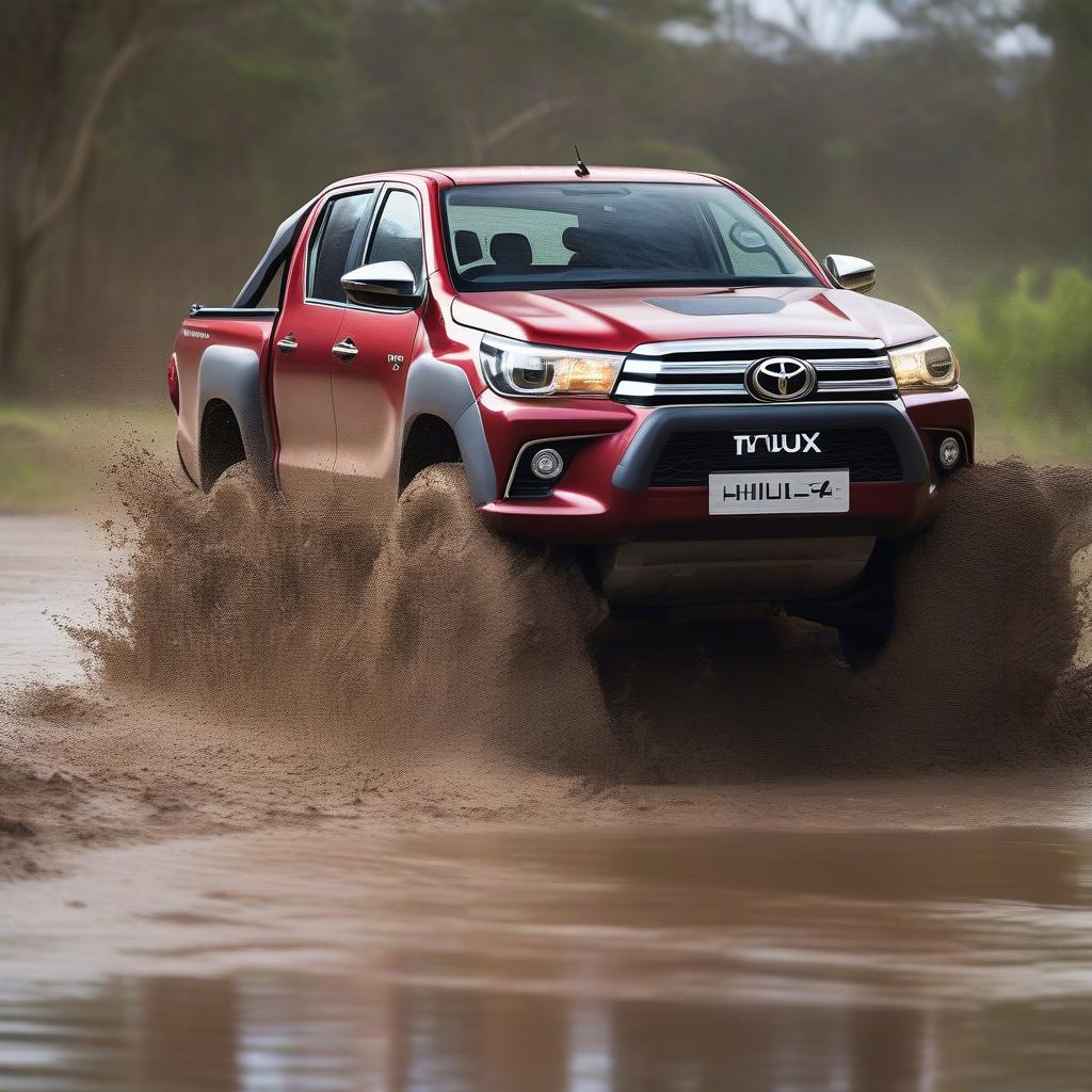 Khả năng Off-road của Hilux 4WD