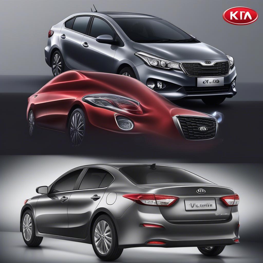 Ngoại thất Kia Cerato và Vios