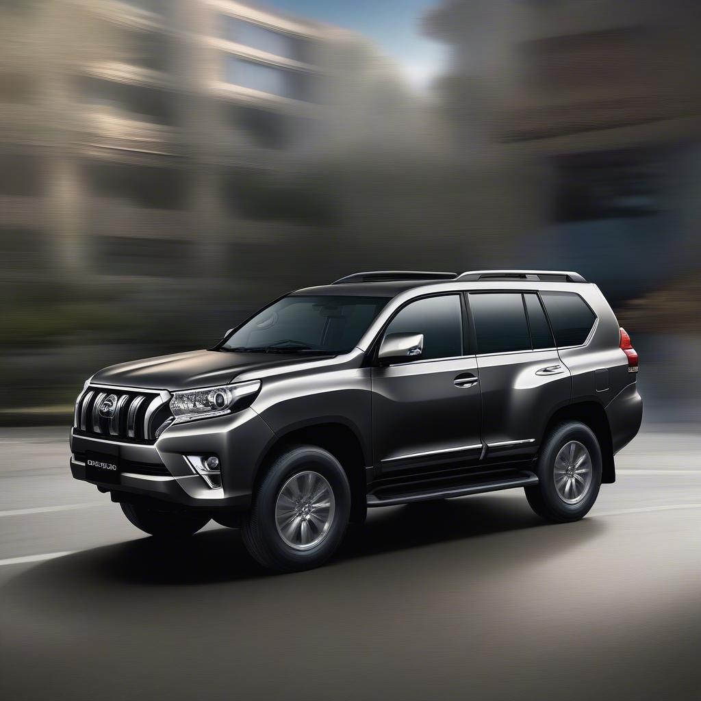 Kích thước và ngoại thất Land Cruiser Prado 2019