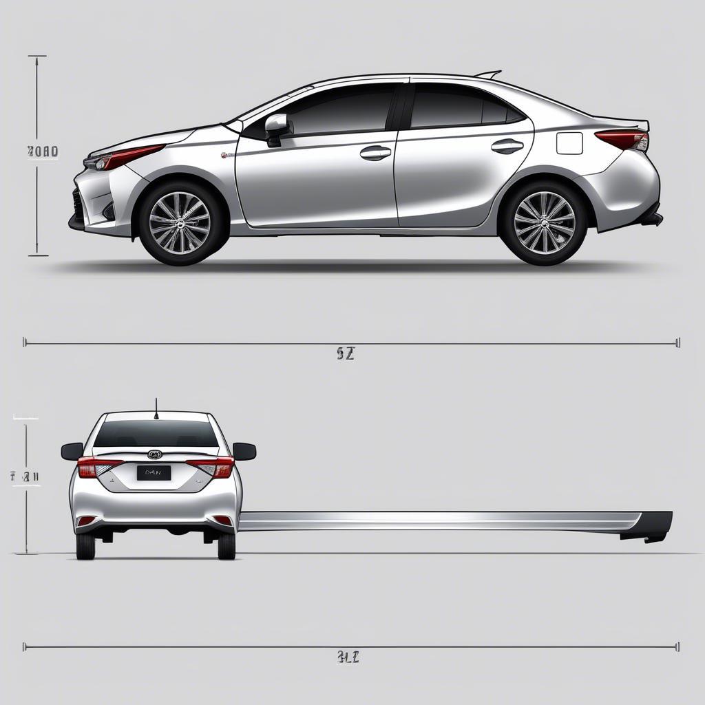 Kích thước xe Vios 2019